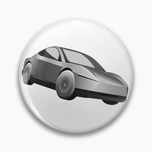Item preview, OG Cyber Cab / Robo taxi - tech | minimalist | tesla Stickers designed and sold by PoshPixel.