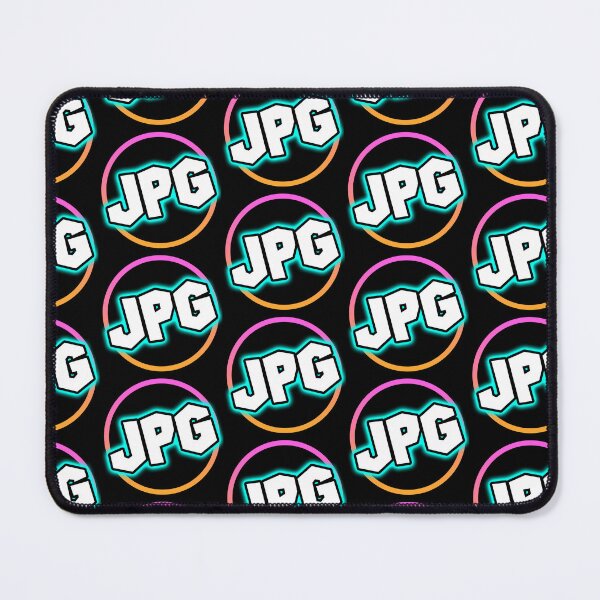 Item preview, Official JPG Logo (Neon Colours) designed and sold by JPGiviner.