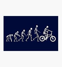 Evolution BMX Skeletons Photographic Print