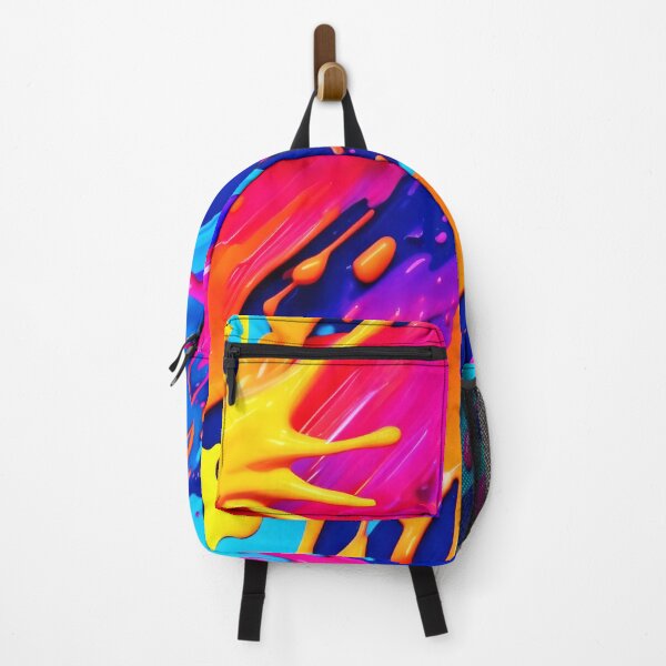 Item preview, Abstract Neon Paint Drip Design designed and sold by Health And Fitness Posts e-Store.
