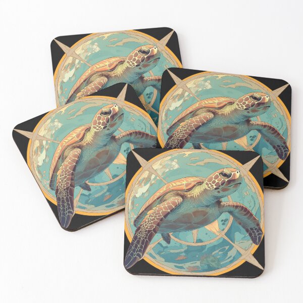 Item preview, Hawksbill sea turtle // endangered animals // sea turtle // Africa  designed and sold by SMARTKIT  DESIGNAGENCY.