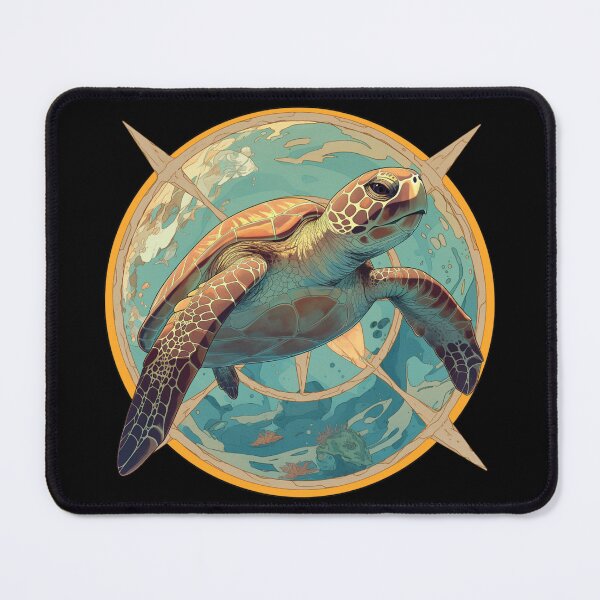 Item preview, Hawksbill sea turtle // endangered animals // sea turtle // Africa designed and sold by SMARTKIT DESIGNAGENCY.