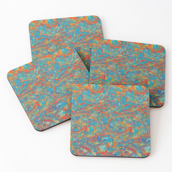 Item preview, Vibrant Urban Brushstrokes designed and sold by Innovative-sale.