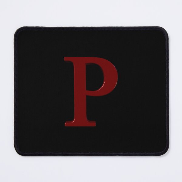 Item preview, The Letter P Dimensional Red designed and sold by Art in My Loft.