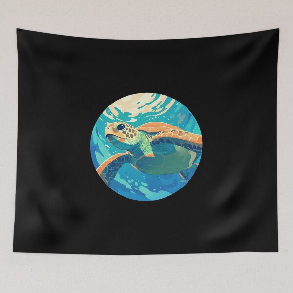 Item preview, Hawksbill sea turtle // endangered animals // sea turtle // Africa  designed and sold by SMARTKIT  DESIGNAGENCY.