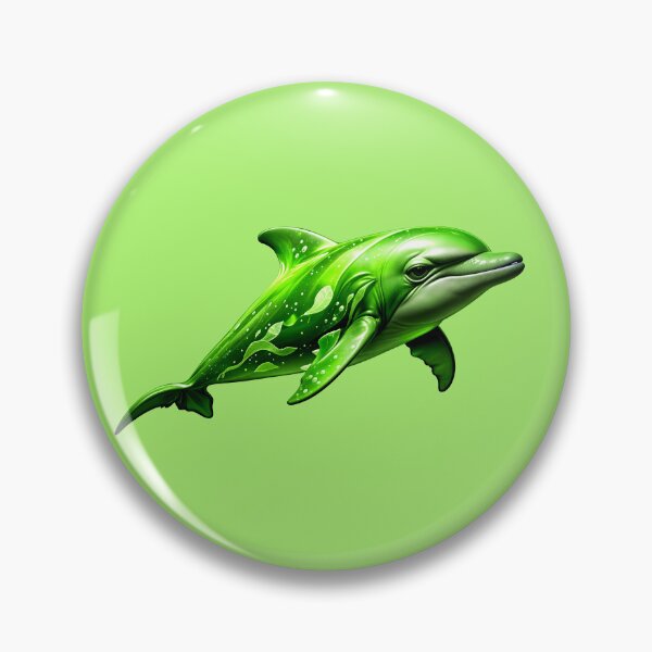 Item preview, The Green Fantasy Dolphin designed and sold by TheArtOfPat.