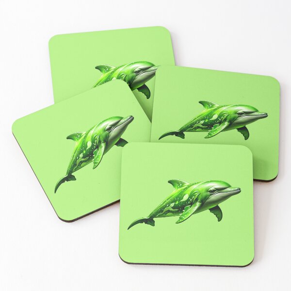 Item preview, The Green Fantasy Dolphin designed and sold by TheArtOfPat.