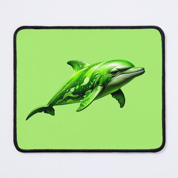 Item preview, The Green Fantasy Dolphin designed and sold by TheArtOfPat.
