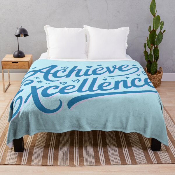 Item preview, Achieve Excellence - Motivational Typography Design designed and sold by serein32.