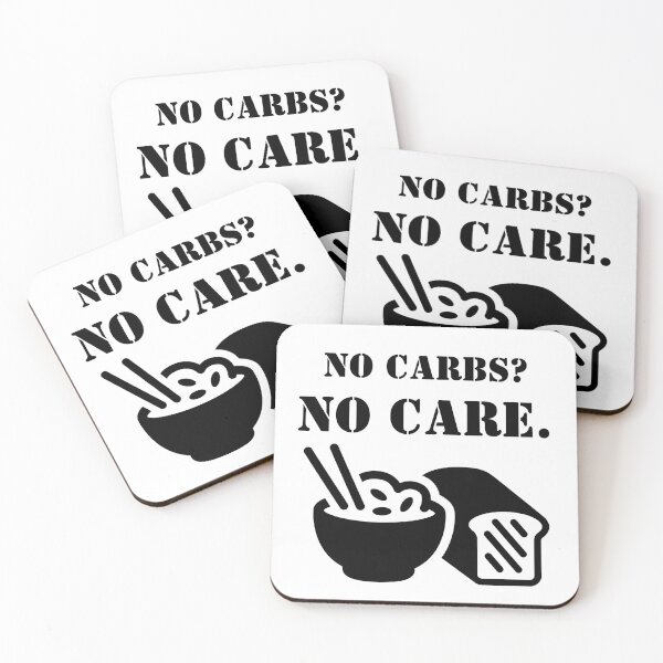Item preview, No Carbs? No Care. Carbs Lovers, Food Lovers, Funny  designed and sold by Anniko Art Studio.