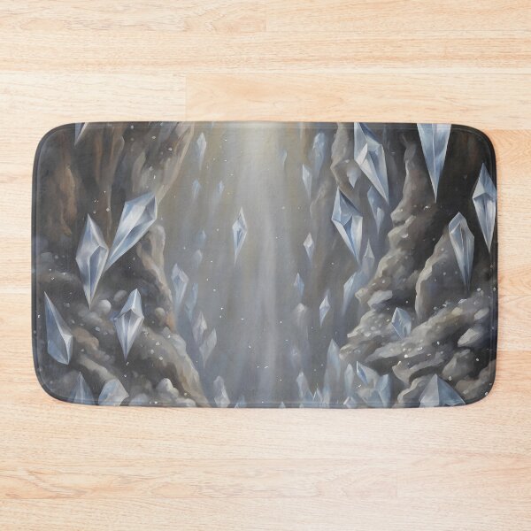 Item preview, Clear Quartz Crystals in Cave designed and sold by CalmnessbyChoice.