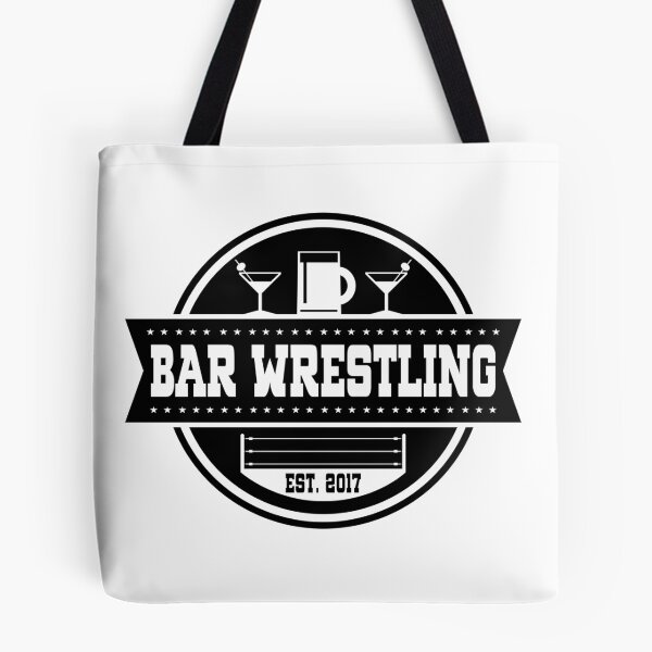 Artikelvorschau, Bar-Wrestling-Logo entworfen und verkauft von Irish Whip Media.