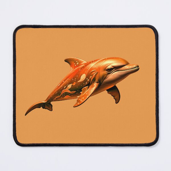 Item preview, The Orange Fantasy Dolphin designed and sold by TheArtOfPat.