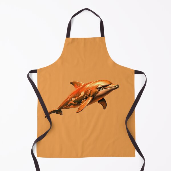 Item preview, The Orange Fantasy Dolphin designed and sold by TheArtOfPat.