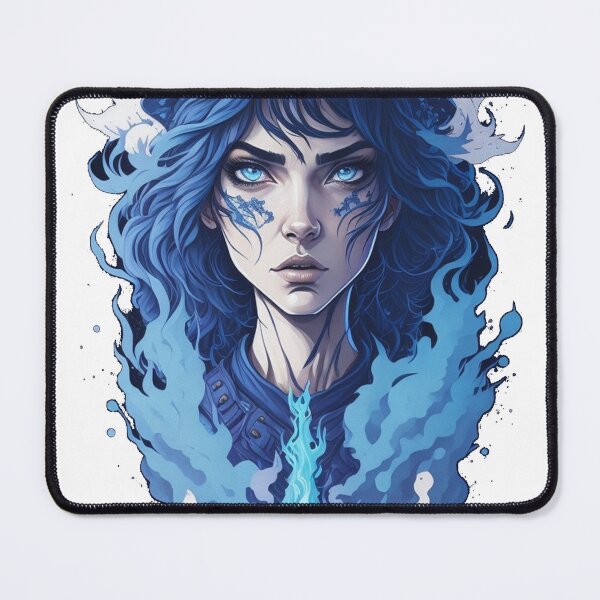 Item preview, Blue Woman Wizard designed and sold by TondoMeander.