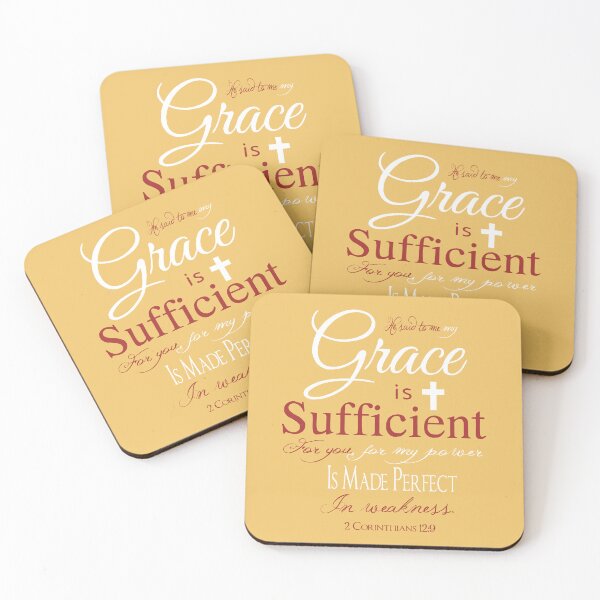 Item preview, My Grace Is Sufficient Power in Weakness 2 Corinthians 12 9 designed and sold by teenugs.