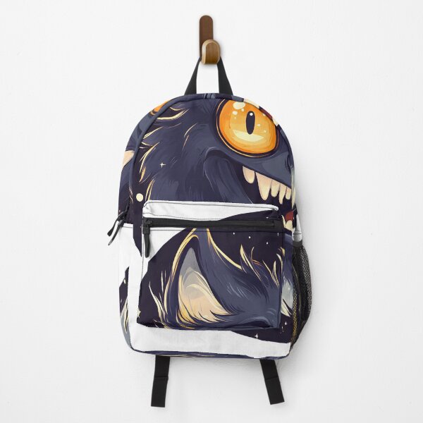 Item preview, Quirky Grinning Werewolf Face at Night designed and sold by CharmingQuill.