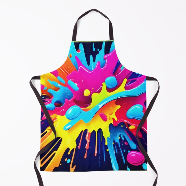 Item preview, Dynamic Fluorescent Paint Streaks designed and sold by Health And Fitness Posts e-Store.