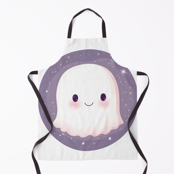 Item preview, Shy Ghost Surrounded by Purple Stars designed and sold by CharmingQuill.