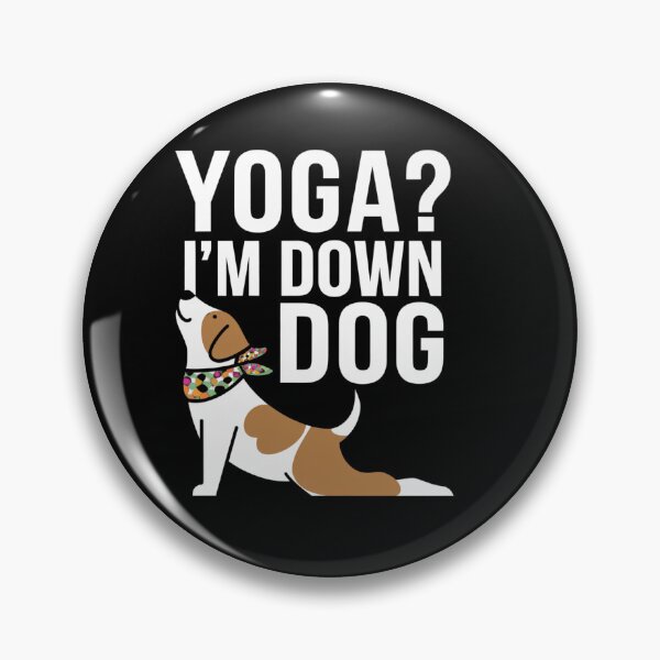 Item preview, Yoga I'm Down, Dog, Funny yoga essential for yoga instructor designed and sold by Angie-Atelier.