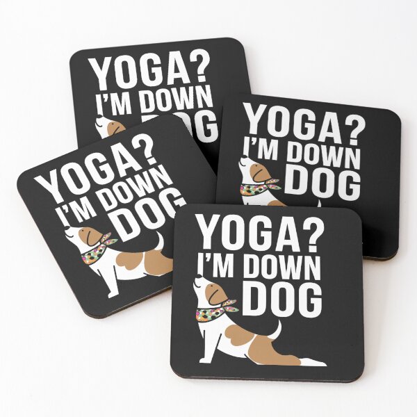 Item preview, Yoga I'm Down, Dog, Funny yoga essential for yoga instructor designed and sold by Angie-Atelier.
