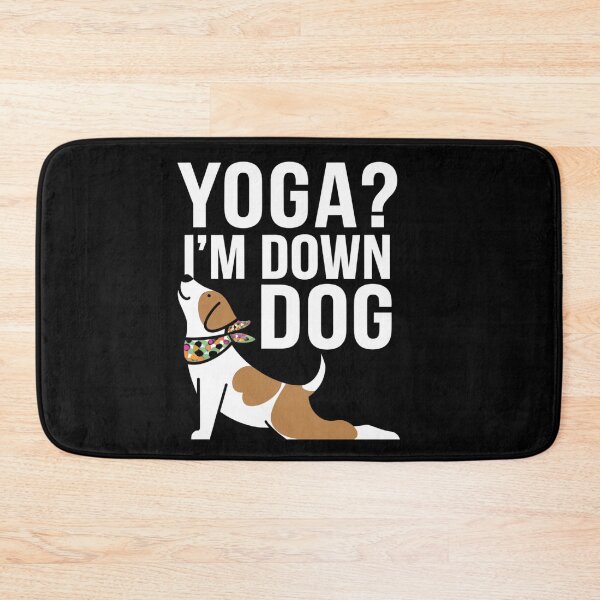 Item preview, Yoga I'm Down, Dog, Funny yoga essential for yoga instructor designed and sold by Angie-Atelier.