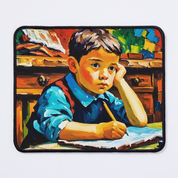 Item preview, naughty child who doesn't like school designed and sold by Gabi.Media.