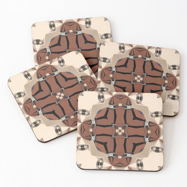 Item preview,  Brown Brocade Surface Pattern by Jenny Meehan 3 designed and sold by Jenny Meehan Art Prints and Patterns  .