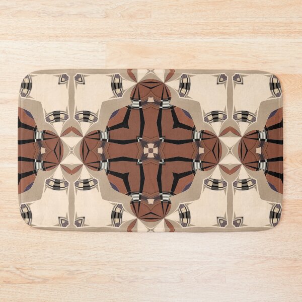 Item preview,  Brown Brocade Surface Pattern by Jenny Meehan 3 designed and sold by Jenny Meehan Art Prints and Patterns  .