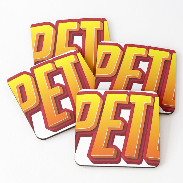 Item preview, Pete text sticker designed and sold by Sticktle.