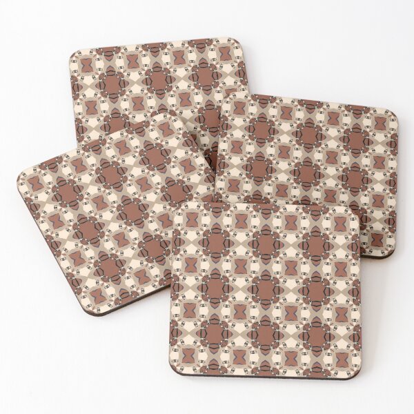 Item preview,  Brown Brocade Surface Pattern by Jenny Meehan 4 designed and sold by Jenny Meehan Art Prints and Patterns  .