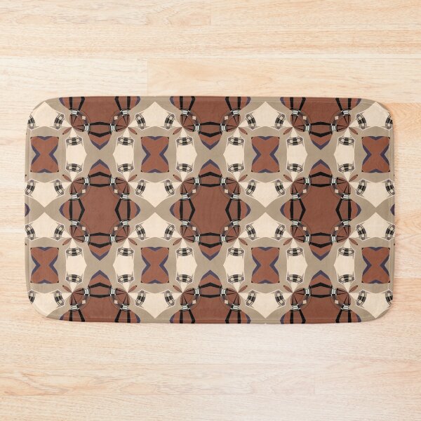 Item preview,  Brown Brocade Surface Pattern by Jenny Meehan 5 designed and sold by Jenny Meehan Art Prints and Patterns  .