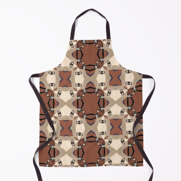Item preview,  Brown Brocade Surface Pattern by Jenny Meehan 5 designed and sold by Jenny Meehan Art Prints and Patterns  .