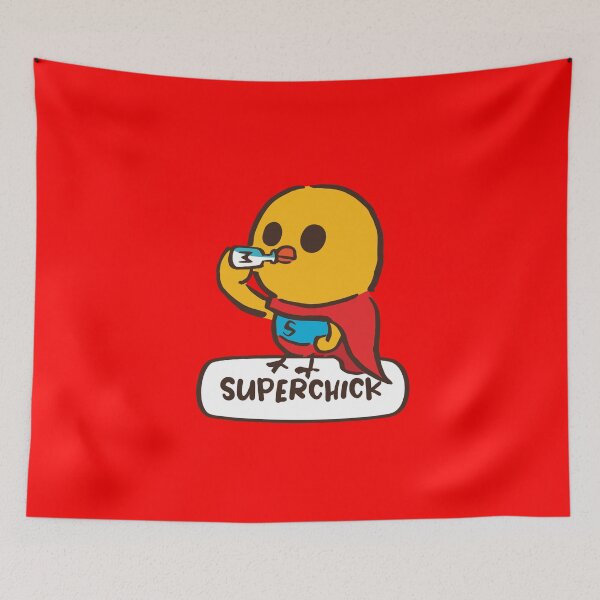 Item preview, Superchick Davie Drinking Milk designed and sold by bluestarcomic.