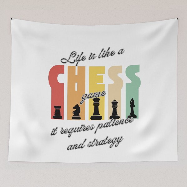 Item preview, Life is Like a Chess Game designed and sold by ChenryConcepts.