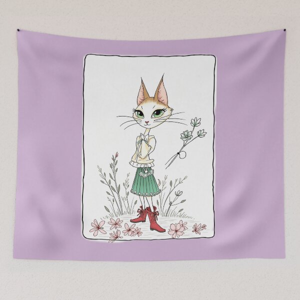 Item preview, Easy Breezy Cat designed and sold by AmuraLumina.