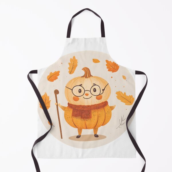 Item preview, Wise Pumpkin Elder with Glasses and Cane designed and sold by CharmingQuill.