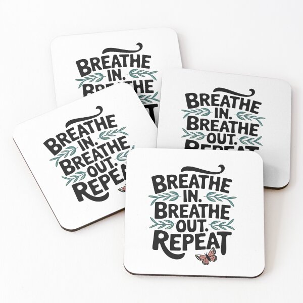 Item preview, Breathe in. Breathe out. Repeat yoga instructor designed and sold by Angie-Atelier.