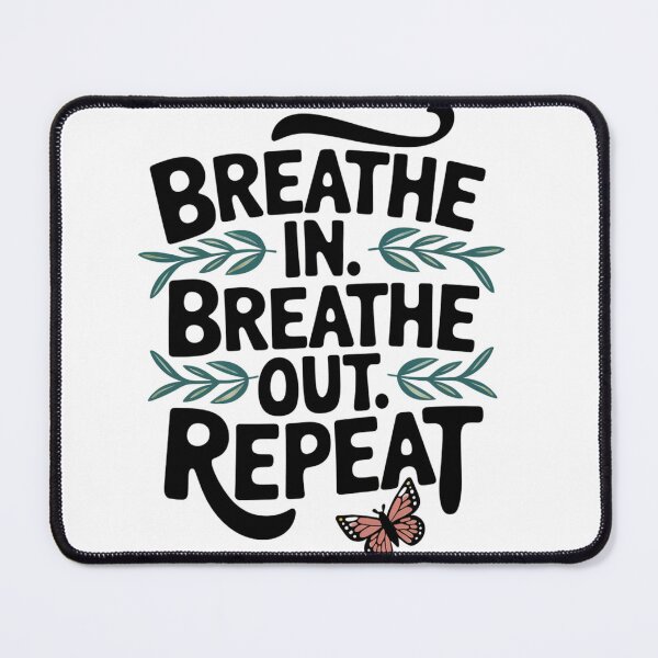 Item preview, Breathe in. Breathe out. Repeat yoga instructor designed and sold by Angie-Atelier.