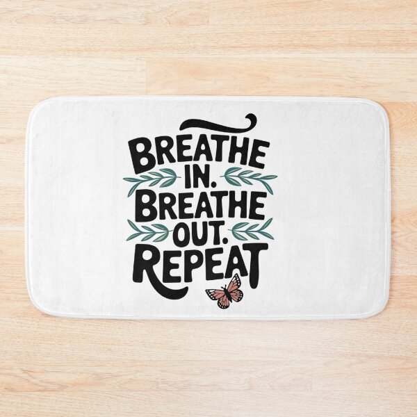 Item preview, Breathe in. Breathe out. Repeat yoga instructor designed and sold by Angie-Atelier.