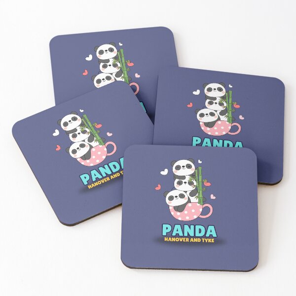 Item preview, panda Hanover and tyke designed and sold by Mona Ragab.