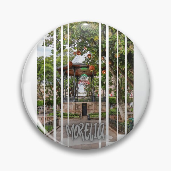 Artikelvorschau, Fotografie am Kiosk des historischen Zentrums von Morelia, Mexiko.  entworfen und verkauft von NosionDesigns.