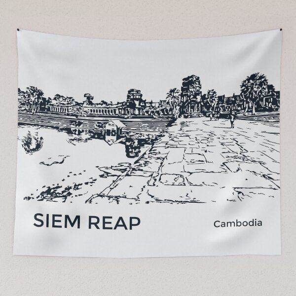 Item preview, Siem Reap Cambodia designed and sold by Lakeric Cityscapes.