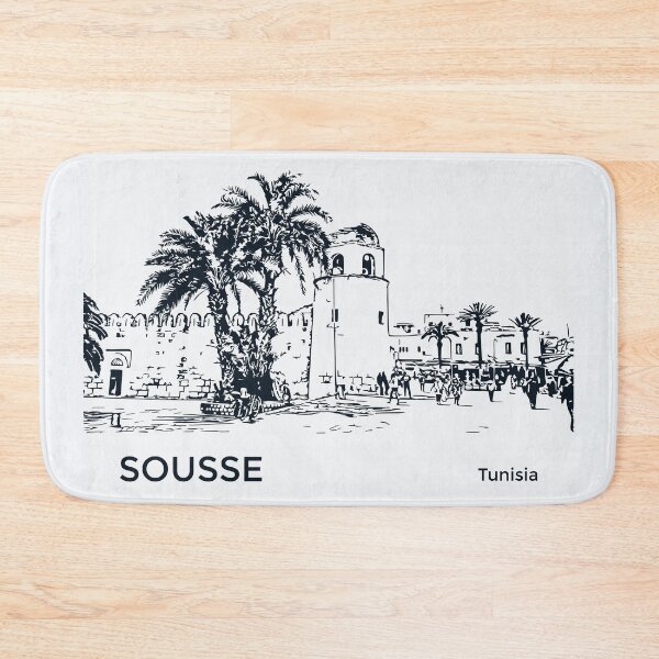 Item preview, Sousse Tunisia designed and sold by Lakeric Cityscapes.