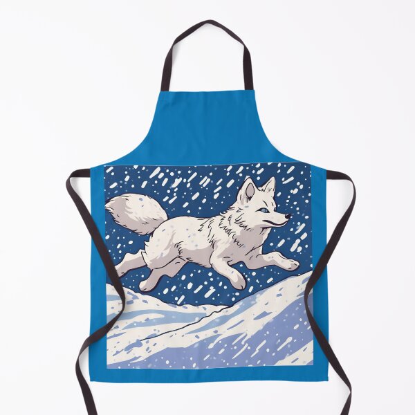 Item preview, artic fox jumping in the snow designed and sold by Comfymuffin.