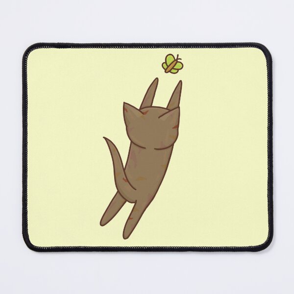 Item preview, Brown Kitten with Butterfly designed and sold by KitKattyDesigns.