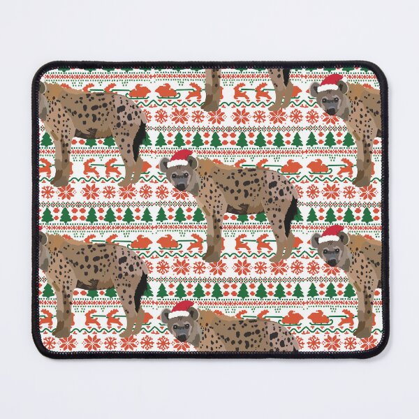 Item preview, Christmas Zoo Hyena ,Christmas Zoo Hyena Illustration – Festive and Playful Wildlife Holiday Artwork designed and sold by PrettylittlepastelUk.