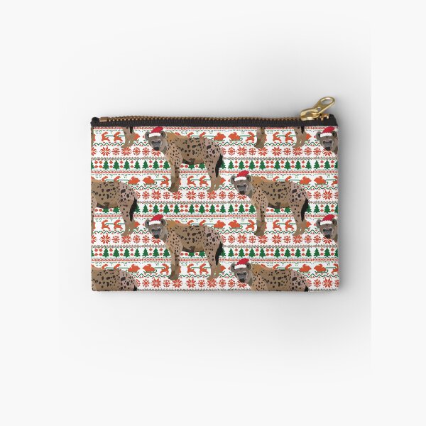 Item preview, Christmas Zoo Hyena ,Christmas Zoo Hyena Illustration – Festive and Playful Wildlife Holiday Artwork designed and sold by PrettylittlepastelUk.