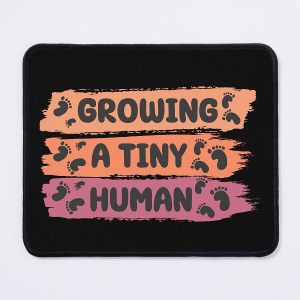 Item preview, Growing A Tiny Human Pregnancy Announcement Baby Shower designed and sold by Stick-Artistry.
