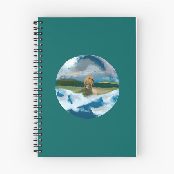 Item preview, Final Fantasy 7 Rebirth Cloud holding the empty Holy materia designed and sold by Acoustic9cetra.